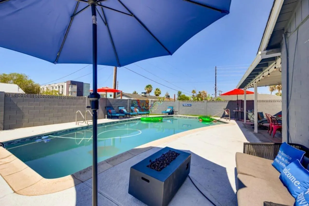Villa Old Town, Single Story With Pool,Bunk Beds, And Games Scottsdale Casa vacanze